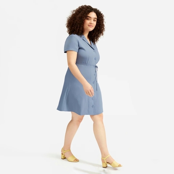 Everlane Dresses & Skirts - Everlane Japanese GoWeave Notch Stitch shirtdress